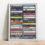 Music from 2004 - 21st Birthday Gift - Customized Print - Born in 2004 - Year you were born