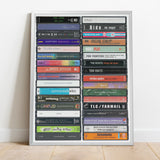 Music from 1999 - 26th Birthday Gift - Customized Print - Born in 1999 - Year you were born