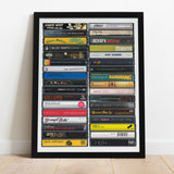 Music from 2005 - 20th Birthday Gift - Customized Print - Born in 2005 - Year you were born