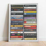 Music from 2001 - 24th Birthday Gift - Customized Print - Born in 2001 - Year you were born