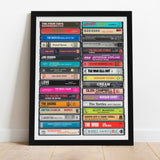 Music from 1967 - 58th Birthday Gift - Customized Print - Born in 1967 - Year you were Born