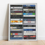 Music from 1997 - 28th Birthday Gift - Customized Print - Born in 1997 - Year you were born