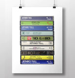 Jethro Tull: Collected Albums Cassette Print