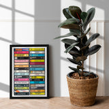 Music from 1973 - 52nd Birthday Gift - Customized Print - Year you were Born