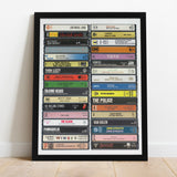 Music from 1978 - 47th Birthday Gift - Customized Print - Card - Year you were Born