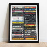 Music from 1981 - 44th Birthday Gift - Customized Print - Born in 1981 - Year you were Born