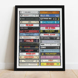 Music from 1982 - 43rd Birthday Gift - Customized Print - Born in 1982 - Year you were Born