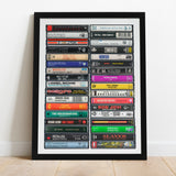 Music from 1986 - 39th Birthday Gift - Customized Print - Born in 1986 - Year you were Born