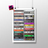 Music from 1986 - 39th Birthday Gift - Customized Print - Born in 1986 - Year you were Born