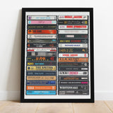Music from 1987 - 38th Birthday Gift - Customized Print - Born in 1987 - Year you were Born