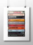 Fleetwood Mac: Collected Albums Cassette Print