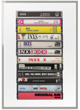 INXS: Collected Albums Cassette Print