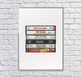 The Clash: Collected Albums Cassette Print