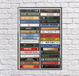 Hip Hop: Collected Albums Cassette Print
