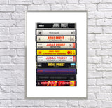 Judas Priest: Collected Albums Cassette Print