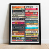 Music from 1964 - 61st Birthday Gift - Customized Print - Born in 1964 - Year you were Born