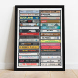 Music from 1988 - 37th Birthday Gift - Customized Print - Born in 1988- Year you were Born