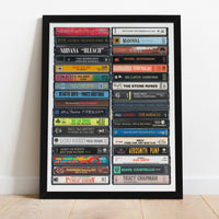 Music from 1989 - 36th Birthday Gift - Customized Print - Born in 1989- Year you were Born