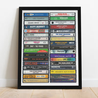 Music from 1990 - 35th Birthday Gift - Customized Print - Born in 1990 - Year you were Born