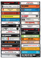 1960's Albums: Classic Albums from the 60's - Cassette Print