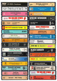 1970's Albums: Classic Albums from the 70's - Cassette Print