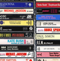 1980's Albums: Classic Albums from the 80's - Cassette Print