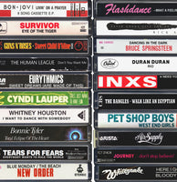 1980's Singles: Classic songs from the 80's - Cassette Print
