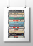 Billy Joel: Collected Albums Cassette Print