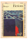 Jorge Luis Borges: Fictions (Ficciones), First Edition Dictionary Print