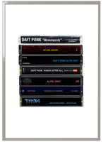 Daft Punk: Collected Albums Cassette Print