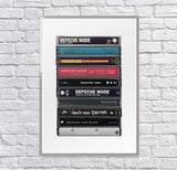 Depeche Mode: Collected Albums Cassette Print