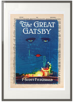 F.Scott Fitzgerald: The Great Gatsby, First Edition Dictionary Print