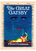 F.Scott Fitzgerald: The Great Gatsby, First Edition Dictionary Print