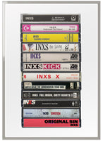 INXS: Collected Albums Cassette Print