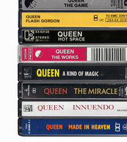 Queen Albums:  Queen Discography - Cassette Print