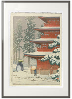 Totoro in the Snow: Studio Ghibli & Japanese Print Mashup