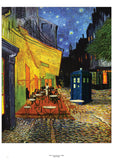 Cafe at Night with TARDIS: Van Gogh/Dr Who Mashup