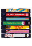 Wes Anderson Films:  VHS Cassette Print, Retro Video Cassette Poster