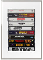 Aerosmith Albums: Aerosmith Discography - Cassette Print