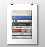 A-Ha Albums:  A-Ha Discography - Cassette Print