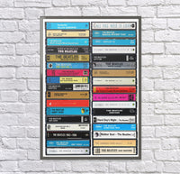 Beatles: Discography Cassette Print