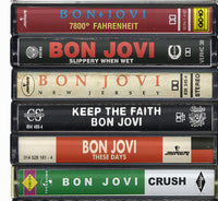 Bon Jovi: Collected Albums Cassette Print