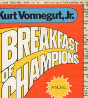 Kurt Vonnegut, Breakfast of Champions: First Edition Cover (1973), Dictionary Print