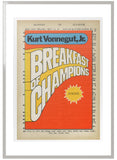 Kurt Vonnegut, Breakfast of Champions: First Edition Cover (1973), Dictionary Print