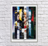 Tim Burton: Cinema Posters, Filmography Print