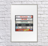 The Clash: Collected Albums Cassette Print