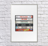 The Clash: Collected Albums Cassette Print