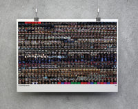 Clockwork Orange 990 Print:  Entire Film in a Poster
