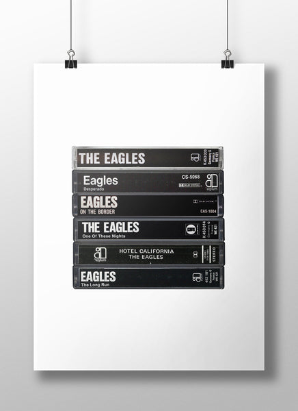 The Eagles: Collected Albums Cassette Print