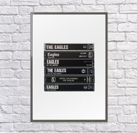 The Eagles: Collected Albums Cassette Print